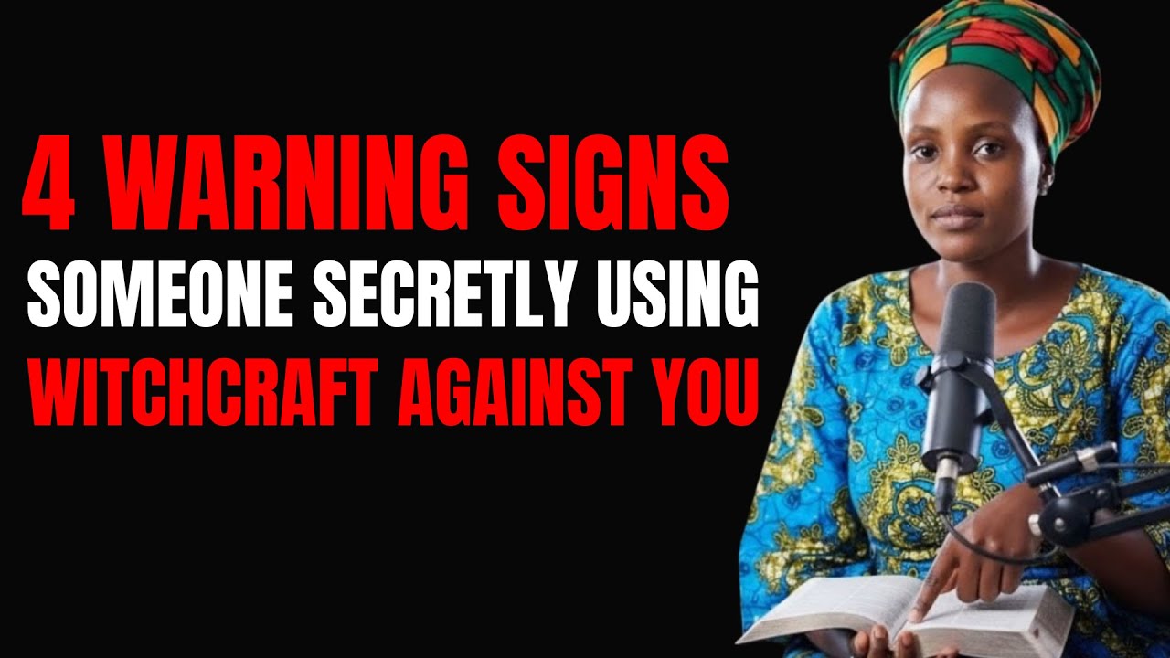 4 Warning Signs Someone Is Secretly Using Witchcraft Against You