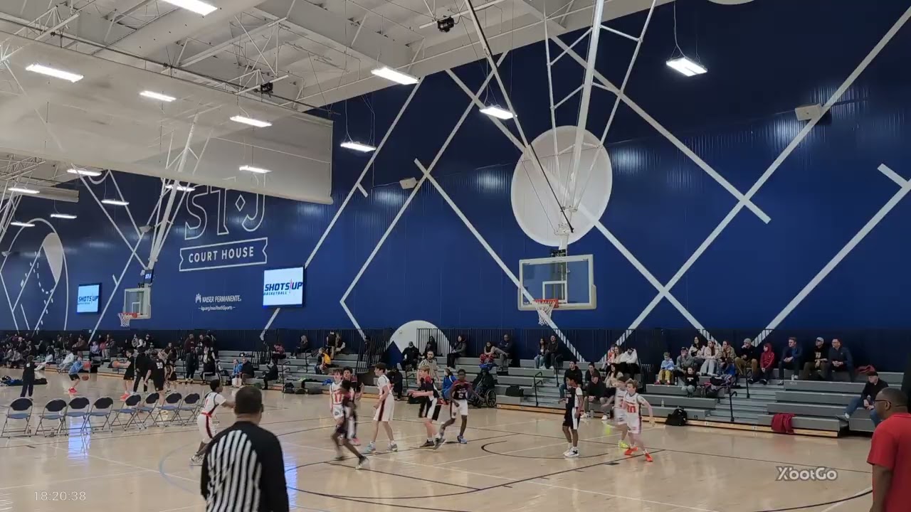 NOVA Knicks Purple Vs DMV Elite 1st Half Playoffs