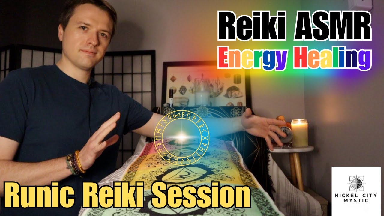 Runic Reiki Energy Healing ASMR | Energy Massage | Wellbeing and Relaxation | Music and No Music