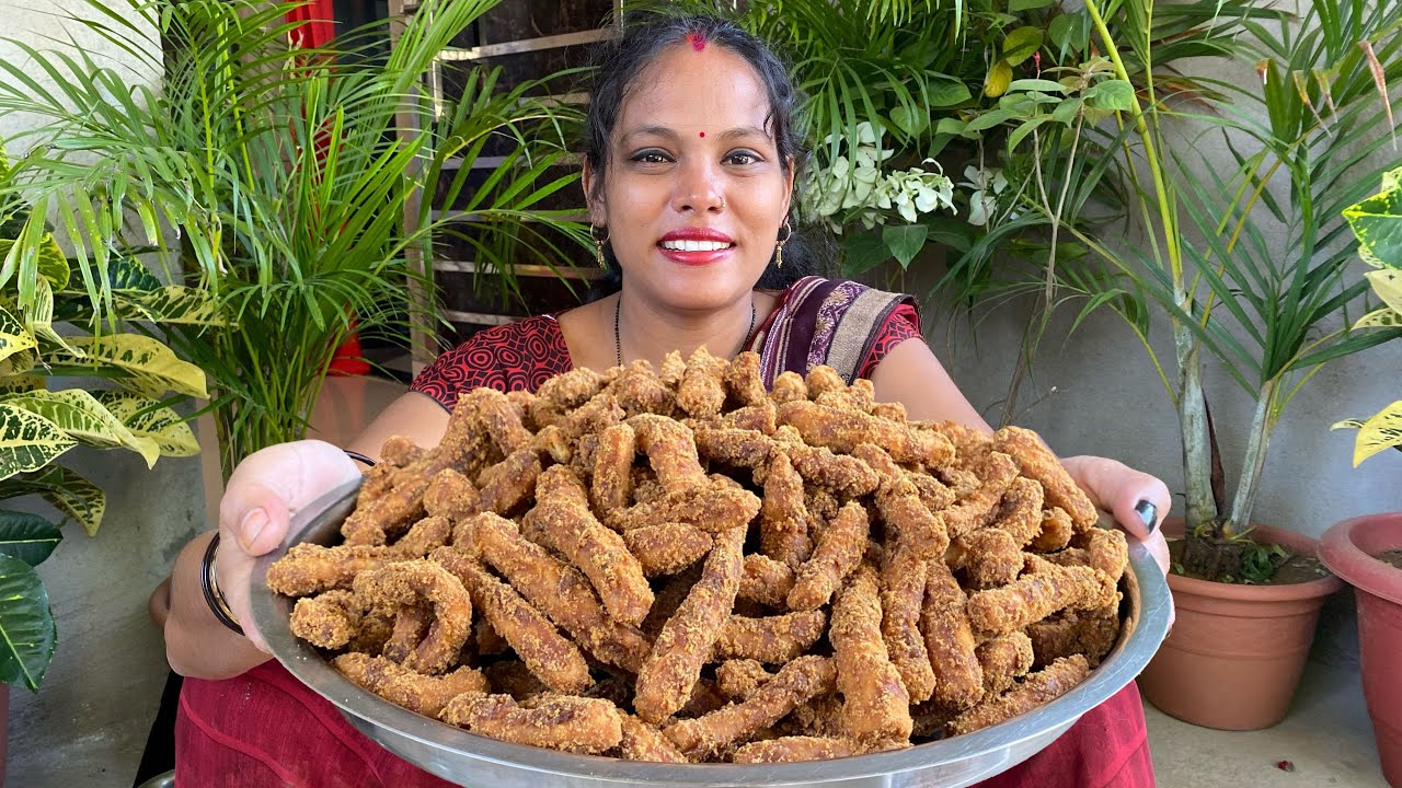 बनाएं एकदम बाजार जैसे खस्ता और टेस्टी गुड़ पारे घर पर आसानी से 😋💁‍♀️ Village Tasty Bhojan