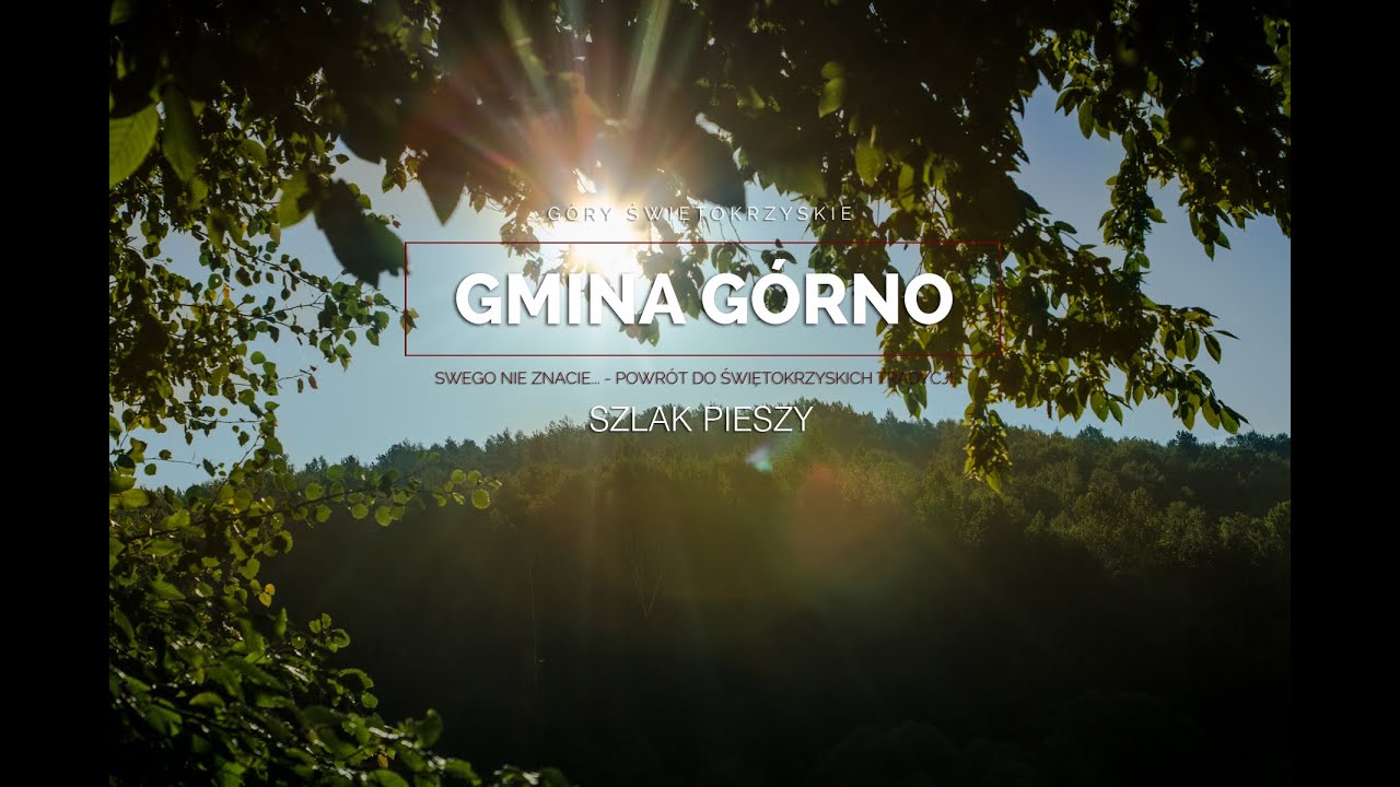 GMINA GÓRNO - SZLAK PIESZY