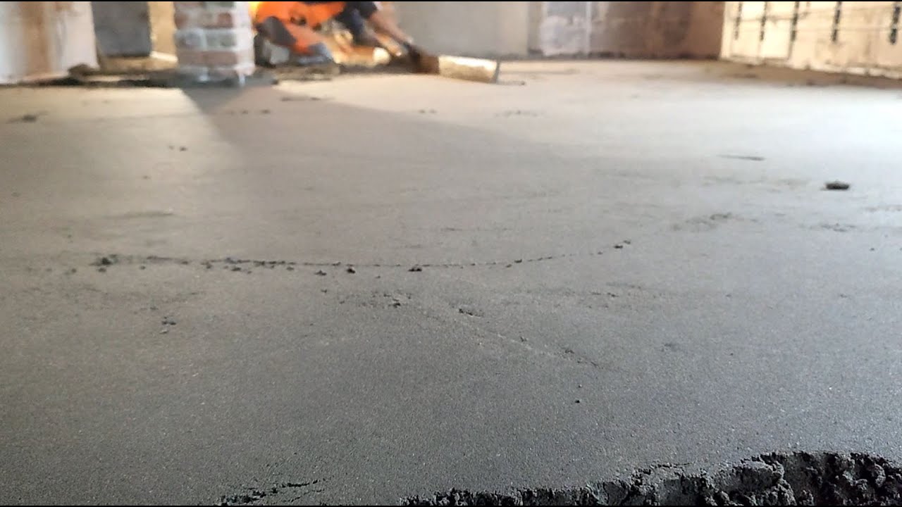 WYLEWKA BETONOWA, miksokret + przygotowania do wylewki i światłość...