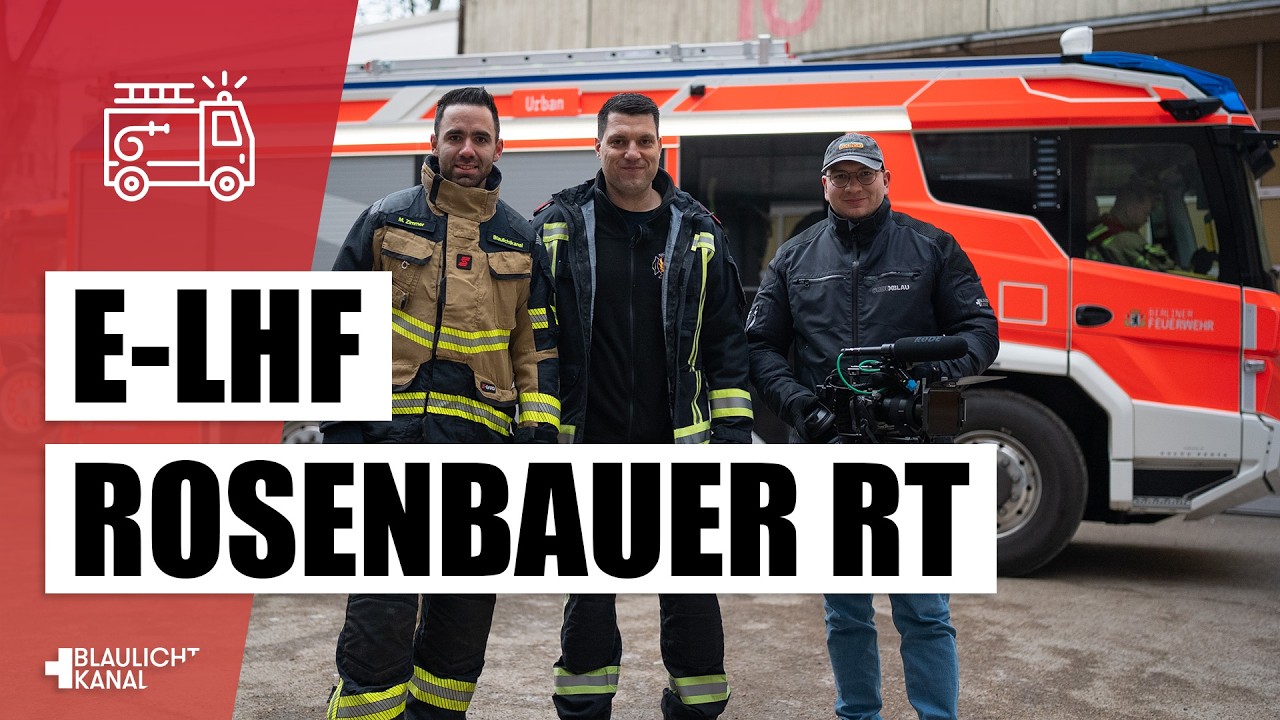 Das neue Elektro-LHF der Berliner Feuerwehr im Detail 🚒⚡