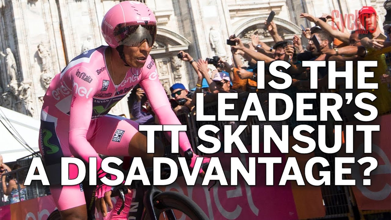 Is it a disadvantage to wear the Grand Tour leader’s TT skinsuit? | Cycling Weekly