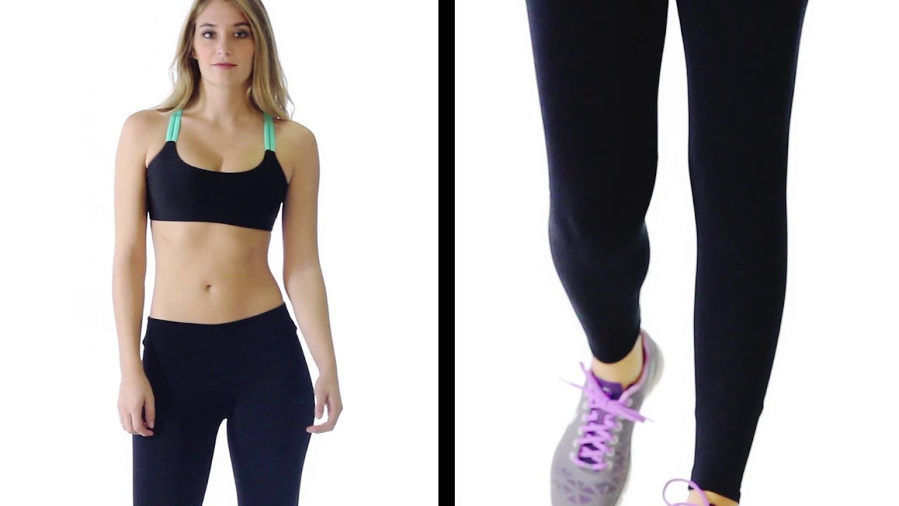 PuraKai Made in USA (Made in California) Organic Cotton Yoga Pants