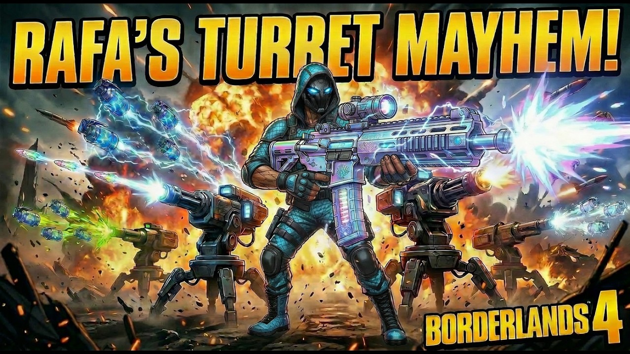 Borderlands 4 Rafa Gameplay is Actually INSANE