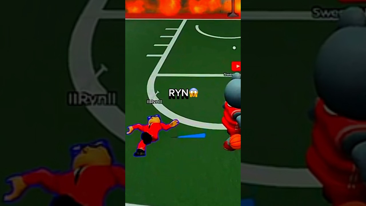 Dropped RYN On A Center On Hoop Nation￼🔥 (Roblox Basketball Game)