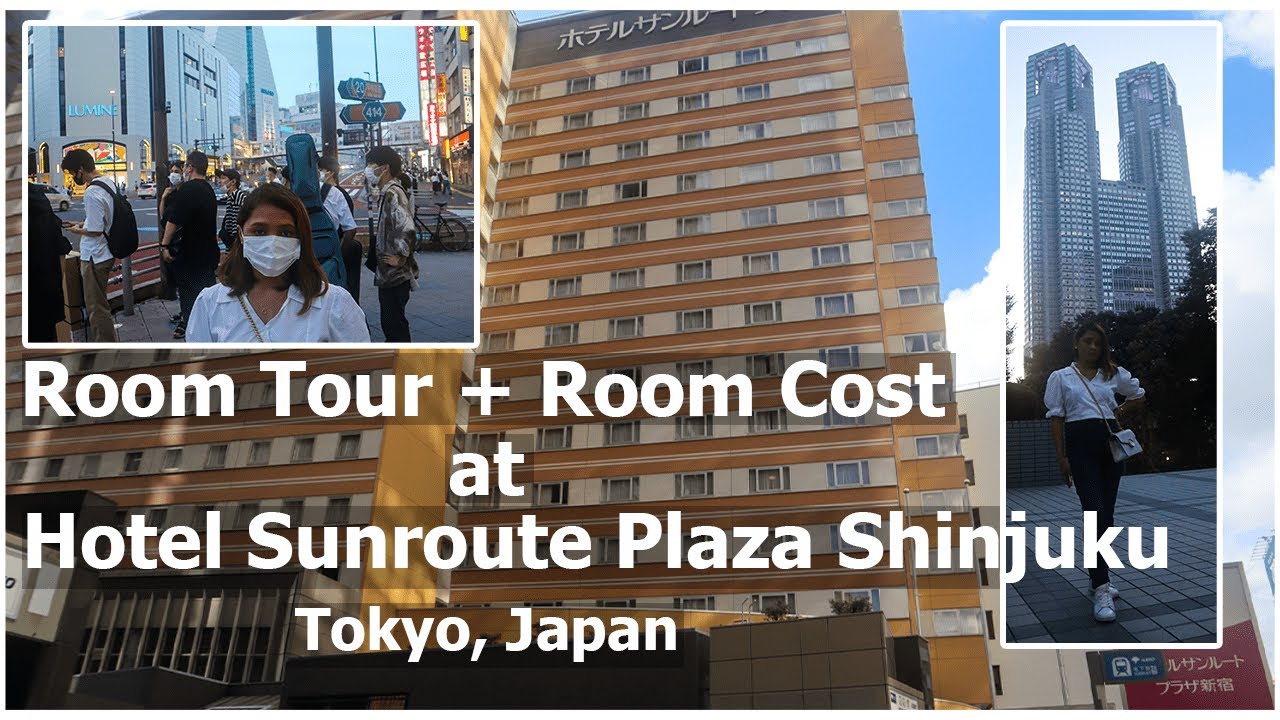 Room Tour + Room Cost at Hotel Sunroute Plaza Shinjuku Tokyo, Japan