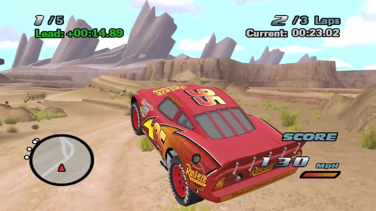 Cars: The Video Game - Wii 100% Walkthrough - Chapter 2 - Dolphin Emulator