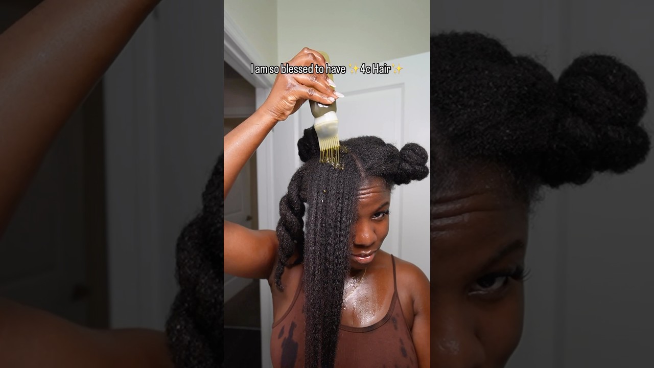 I am so glad I have 4c HAIR!✨ 