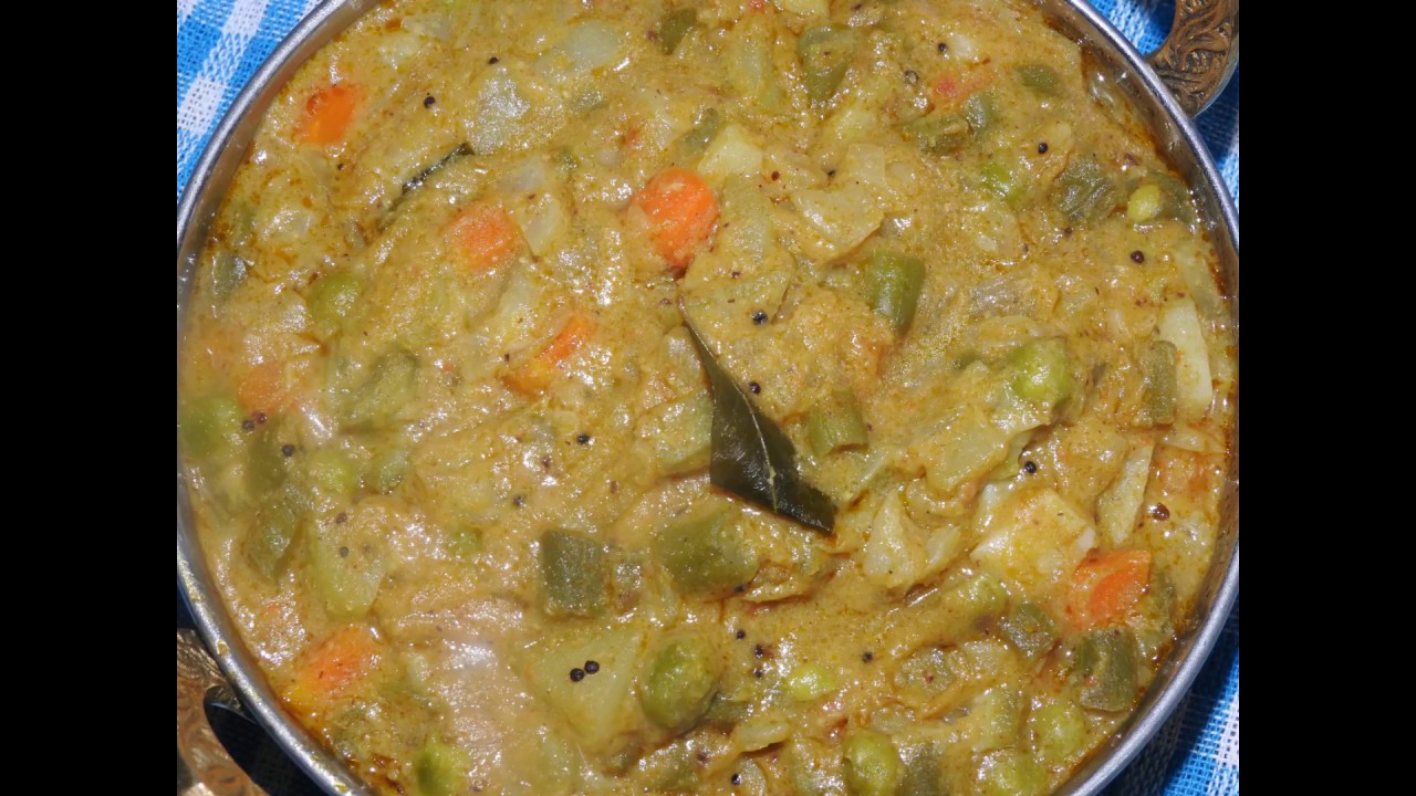 ಮಿಕ್ಸ್ ತರಕಾರಿ ಸಾಗು/Hotel Style Mix Vegetable Saagu receipe in Kannada/ Savi Bhojana
