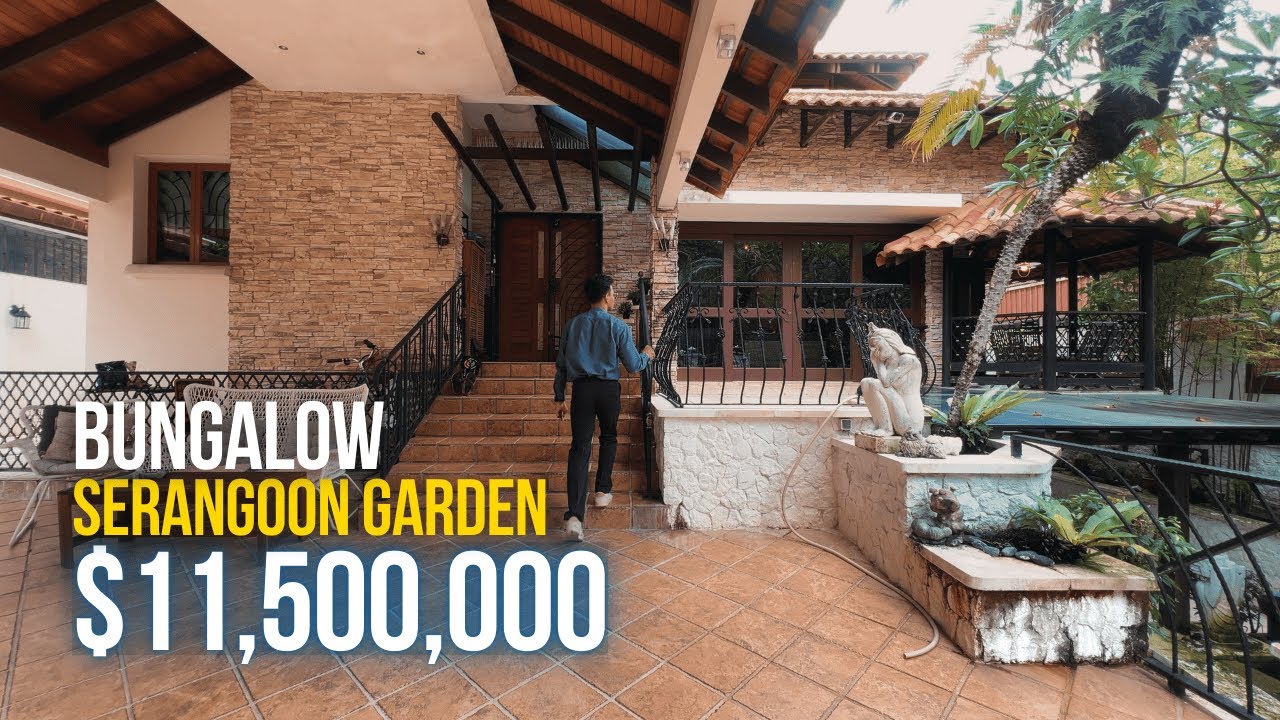 A Serangoon Garden Detached House That Feels Like a Private Resort