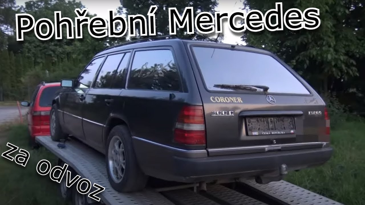 NASTARTUJE POHŘEBN&Iacute; MERCEDES ZA ODVOZ ? ⚰️ 🪦