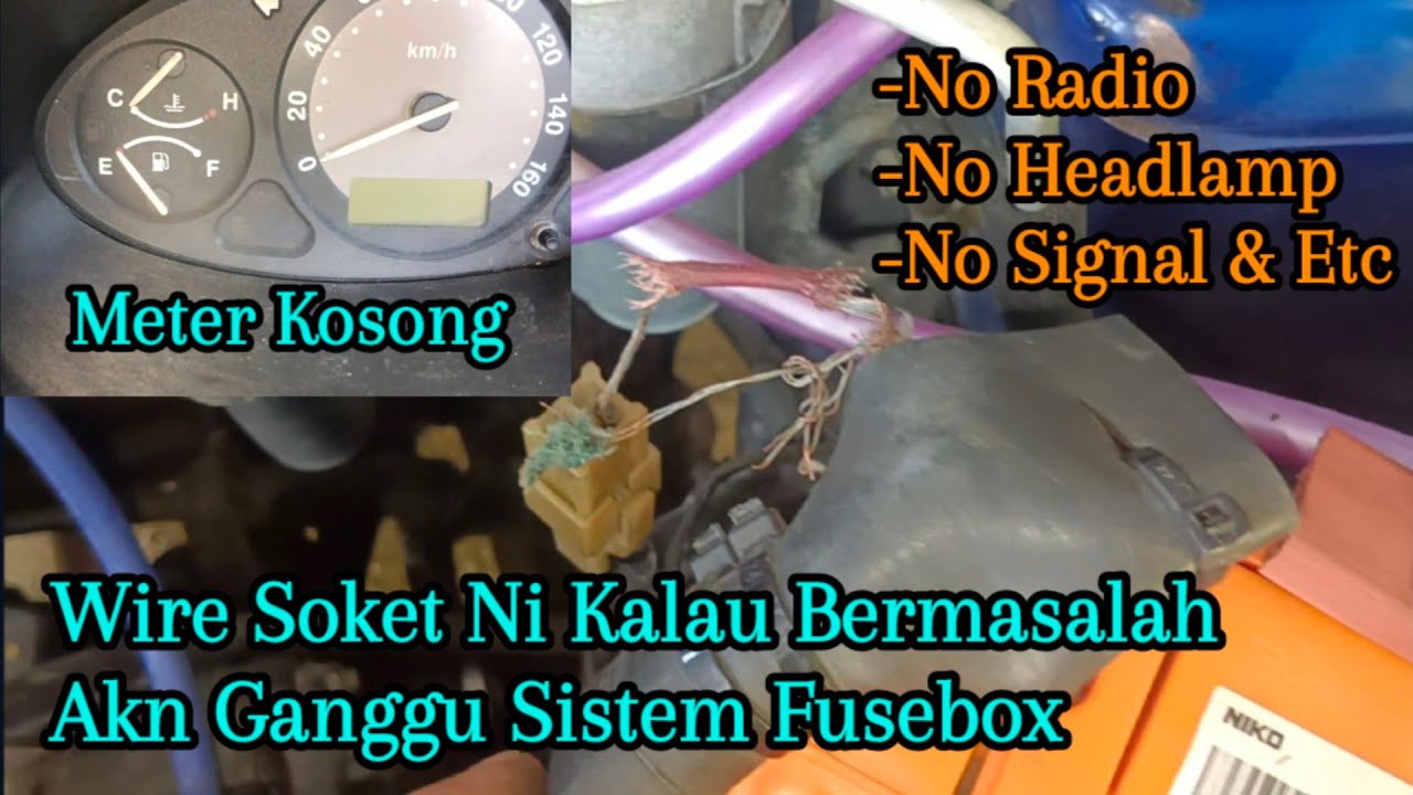 Kereta Tidak Boleh Start Meter Kosong #kancil