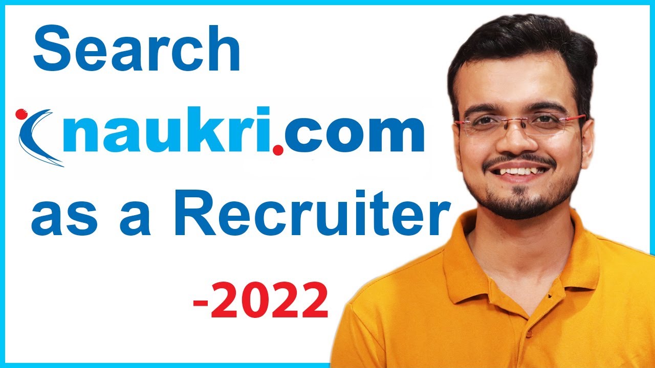 How to search Naukri.com as a Recruiter?