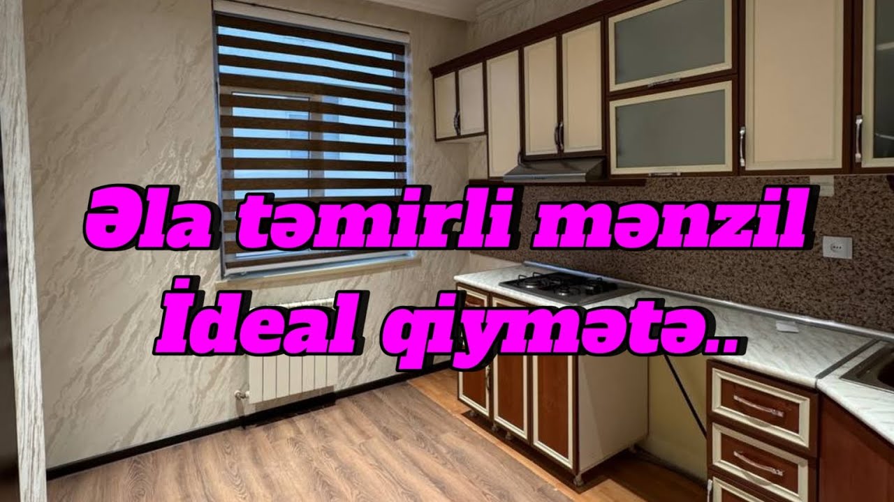 Masazır,Qurtuluş 93 ,5/4-ü , əla təmirli mənzil ideal qiymətə.Tel:077-323-87-90