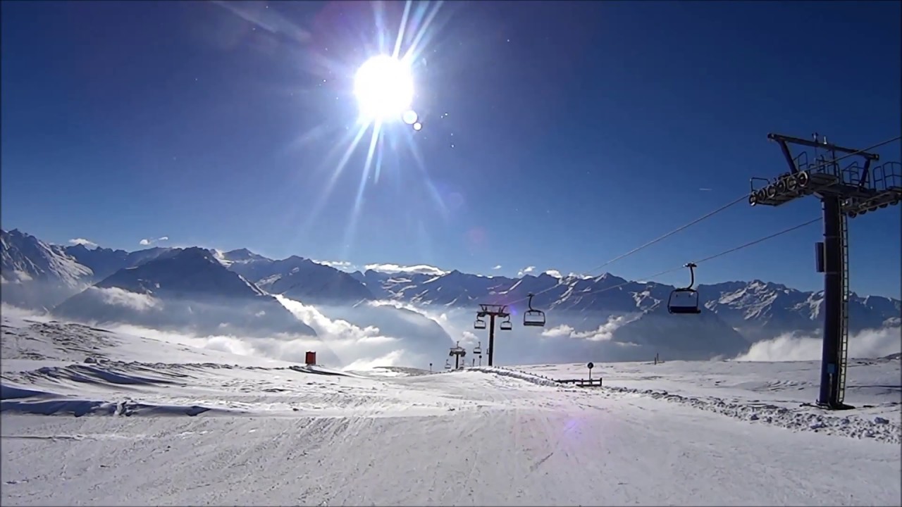 Dalafdaling Wildkogel Arena naar Neukirchen 18 jan 2017