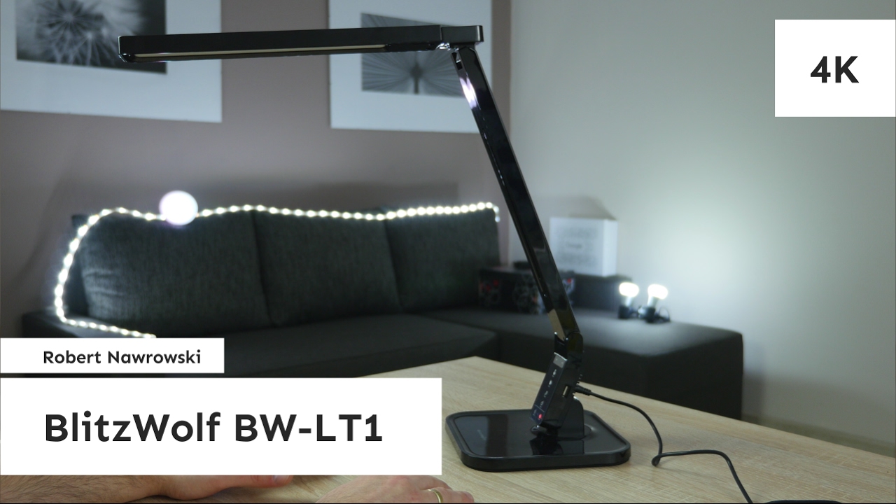 BlitzWolf&reg; BW-LT1 Smart lampka na biurko | Robert Nawrowski