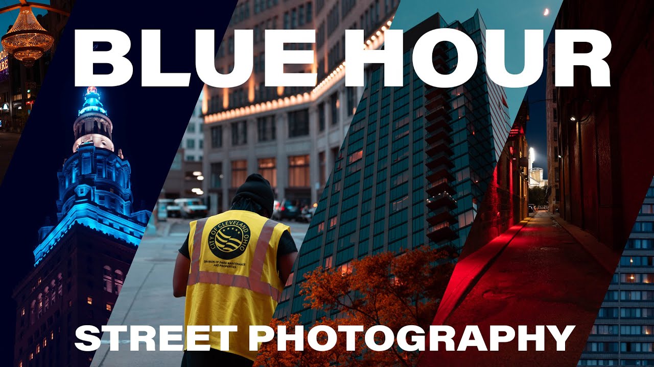 Blue Hour Street Photography - Canon R5 and EF 24-70mm F/2.8 Mark I