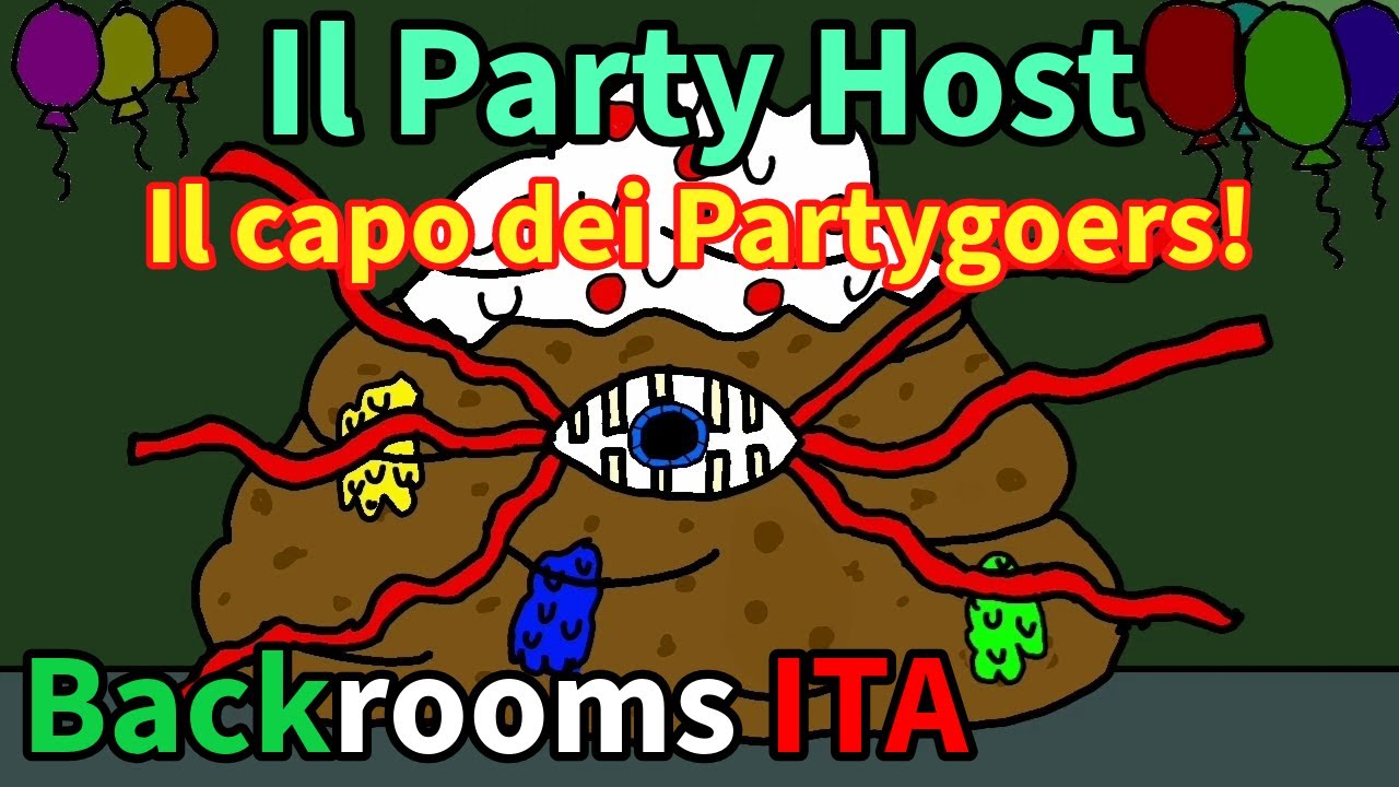 IL CAPO DEI PARTYGOERS! | Entità 167 "The Party Hosts" [Backrooms ITA]