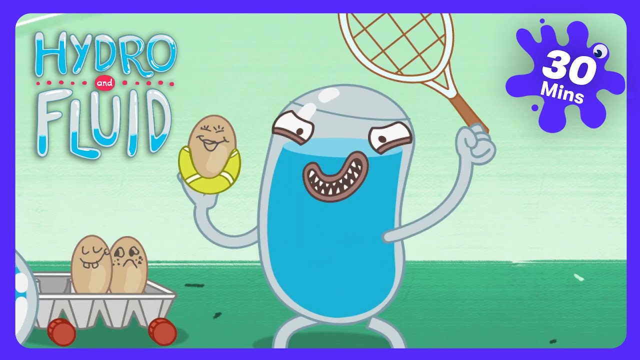 Hydro and Fluid - Wielka misja z jajkami! | Çocuk Çizgi Film | WildBrain Góra Przygód