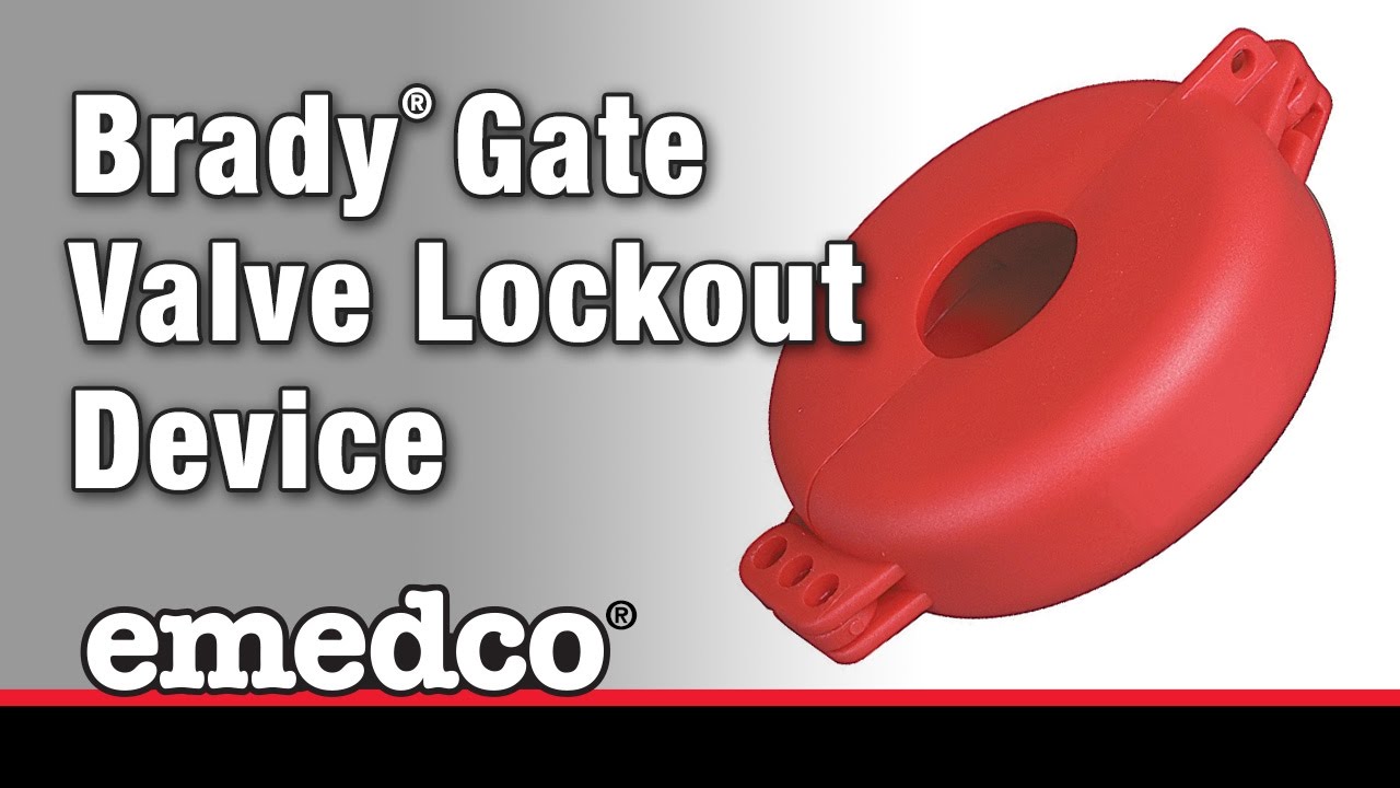 How to Install A Brady Gate Valve Lockout Device | Emedco Video