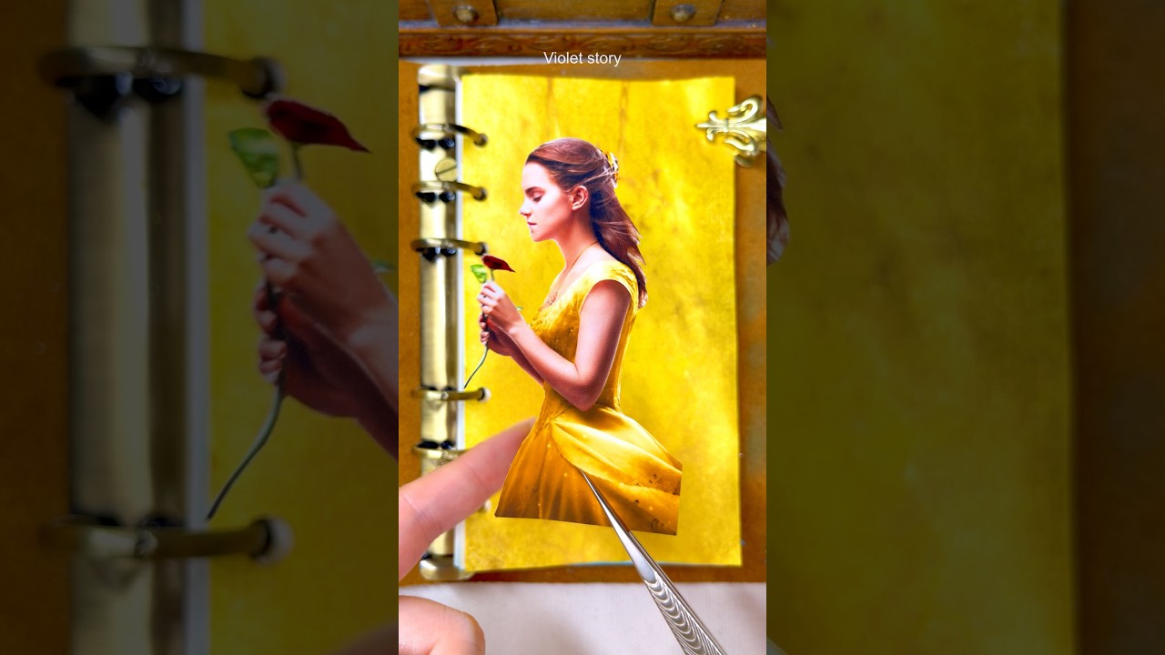 Scrapbooking | Beauty and the Beast : Belle | Journaling