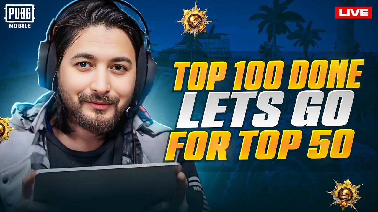 AJ TOP 70 RANK KR K JAEN GE | CONQUEROR CHALLENGE | TMG MARKHOR | PUBG Live Stream