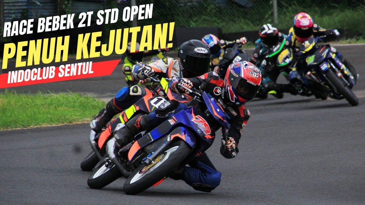 Kejutan Rio Andrian di Akhir ‼️Race Bebek 2 Tak STD 125cc Open Indoclub Championship 2024