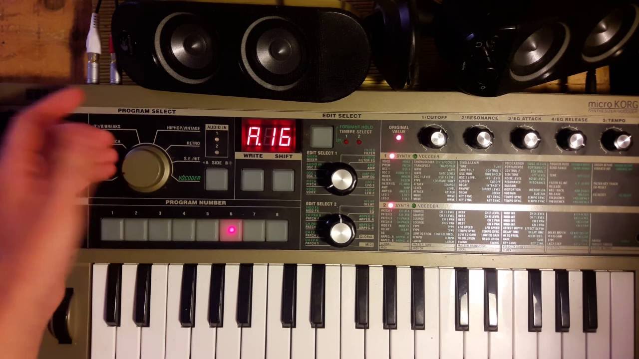 Microkorg Tutorial FRançais 01 / introduction