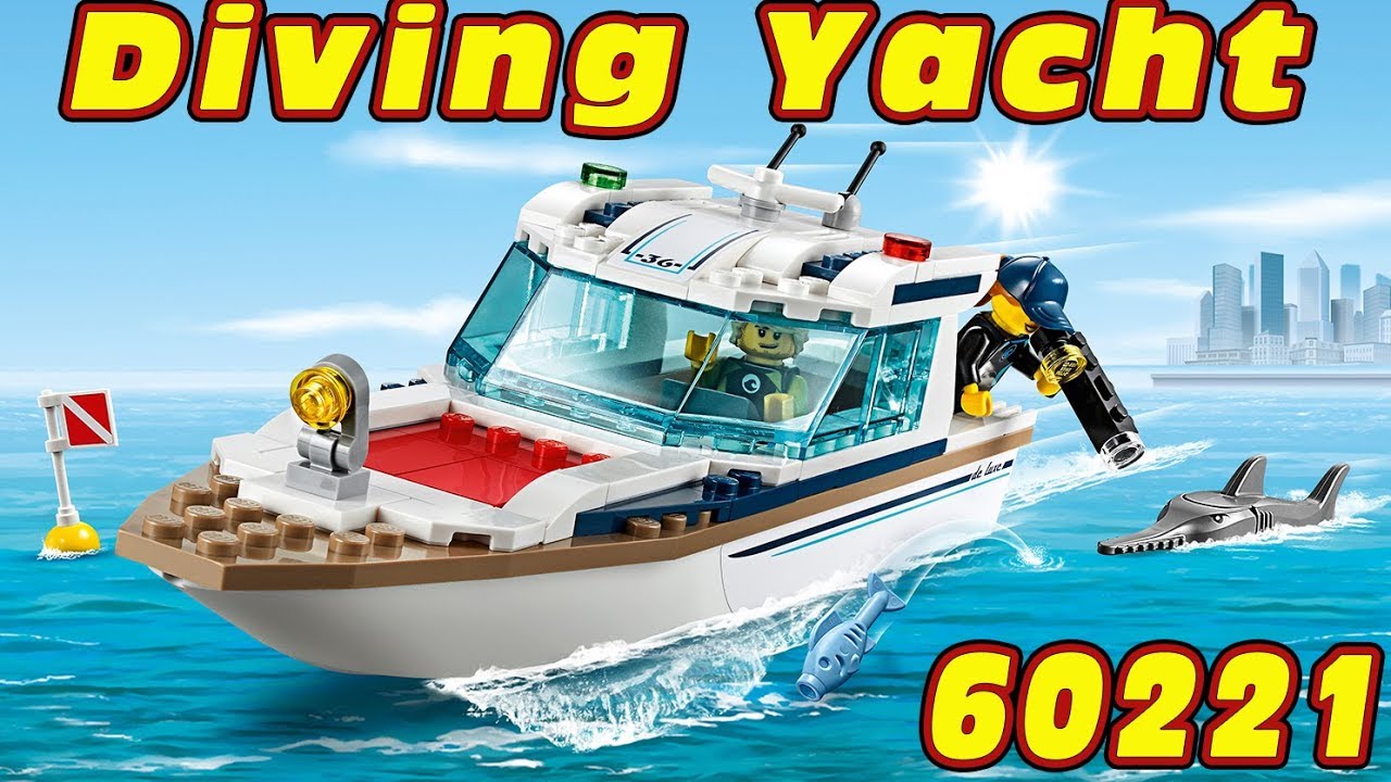 Lego City  60221  Diving Yacht - UNBOXING