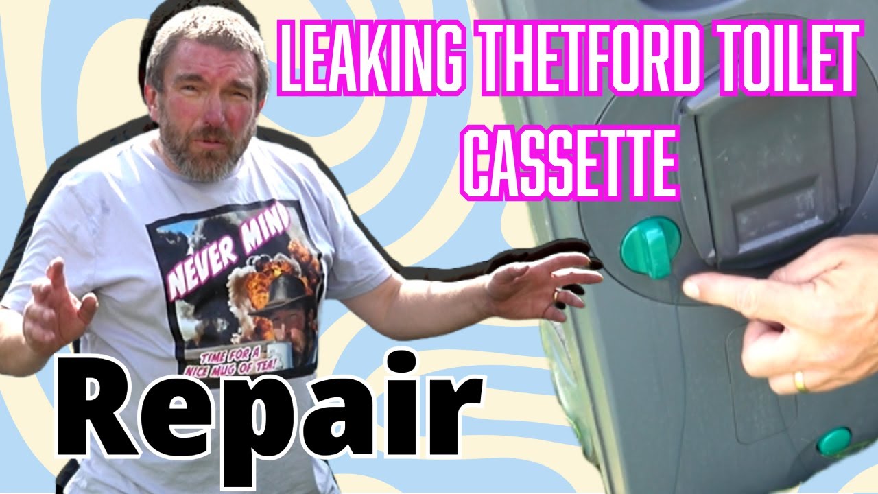 Repairing A Leaking Thetford Toilet Cassette #motorhomelife