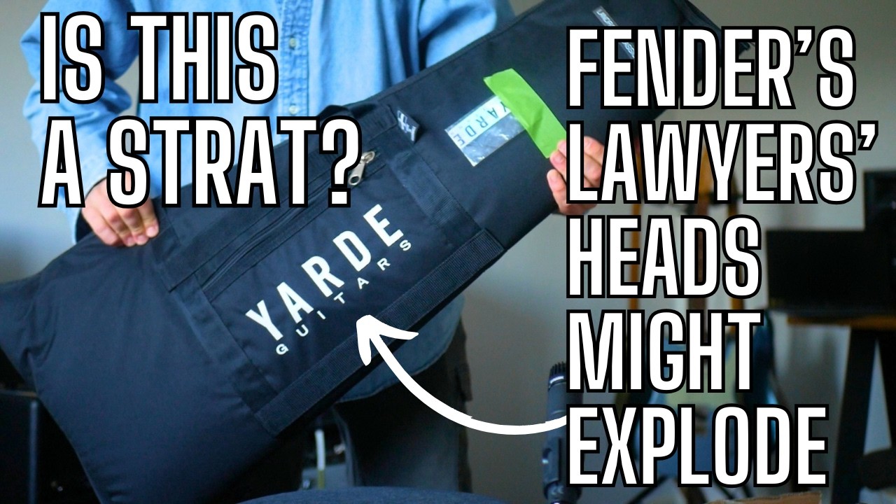 Эта гитара может заставить юристов Fender взорваться от ярости &mdash; The Yarde Landrake Classic &mdash; HEA...