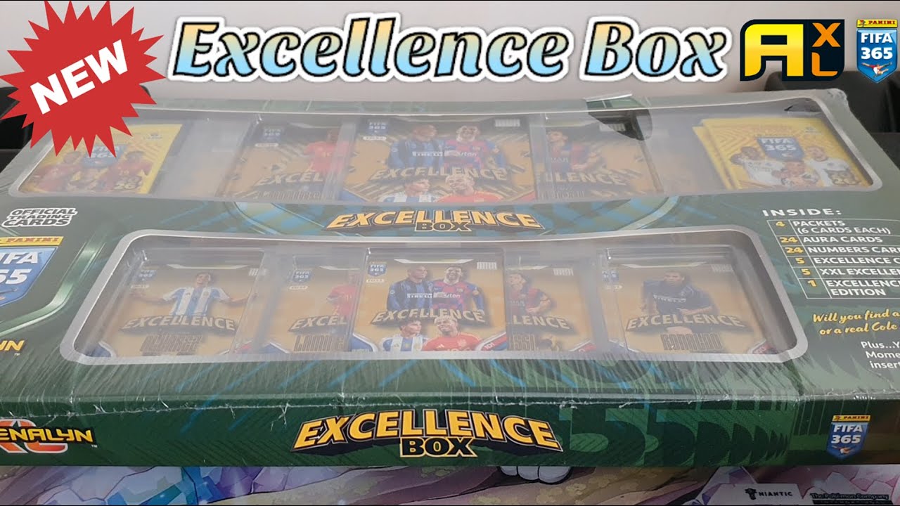 Yeni ! Excellence Kutusu ! Panini Fifa 365 Adrenalyn XL 2026 !