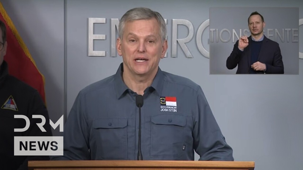 FULL REMARKS: NC Governor Josh Stein Warns Residents Amid Record Winter Storm Safety Measures | AC1E