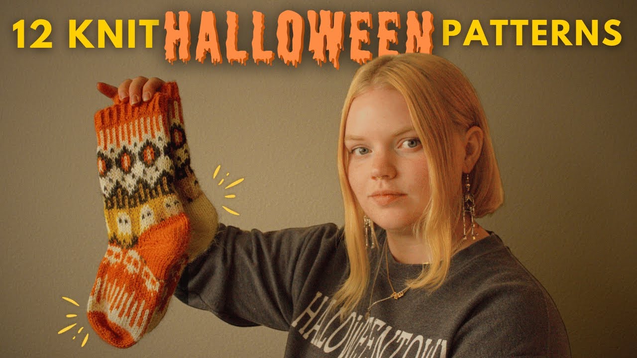 12 Stunning Halloween Knitting Patterns