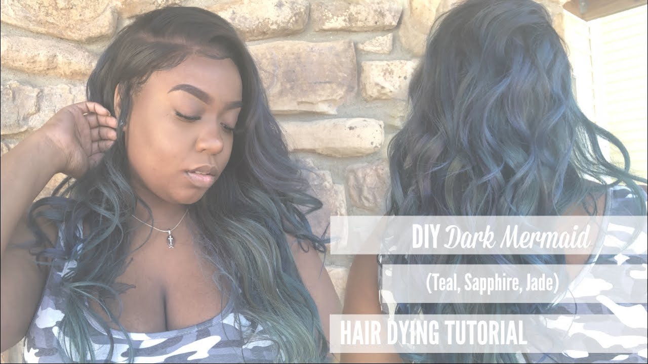 DIY Teal/Sapphire Hair | ft. Ion Color Brilliance