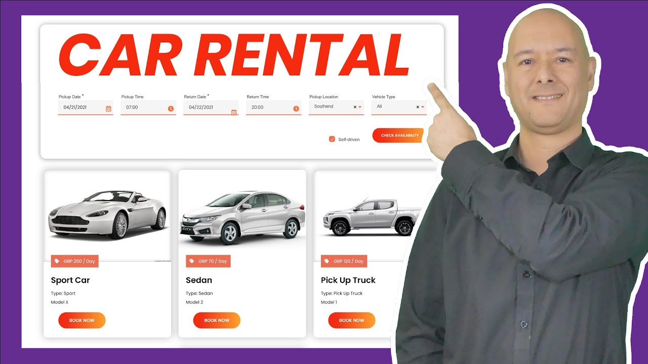 How to Make a Car Rental Website with Wordpress - Rental Booking Website 2021