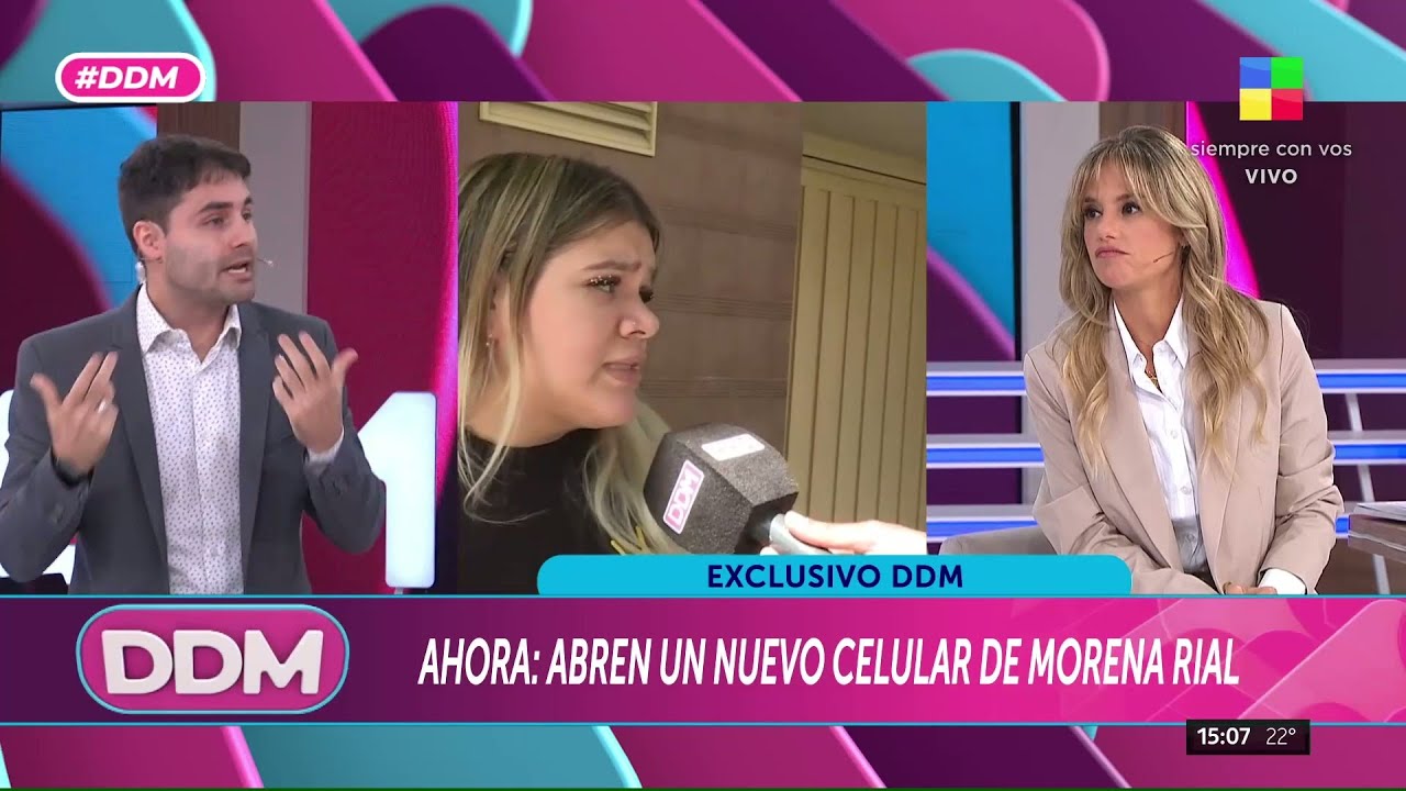 🔴 La Justicia ABRIÓ UN NUEVO CELULAR DE MORENA RIAL
