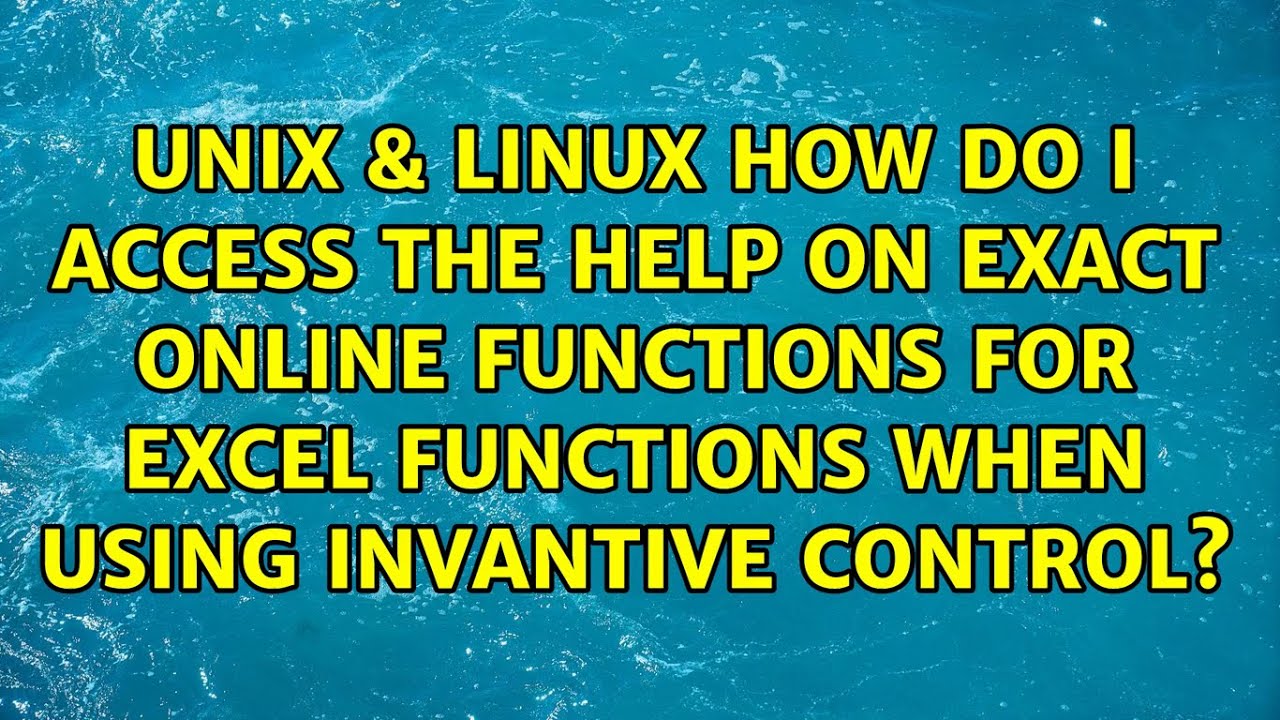 How do I access the Help on Exact Online functions for Excel functions when using Invantive...