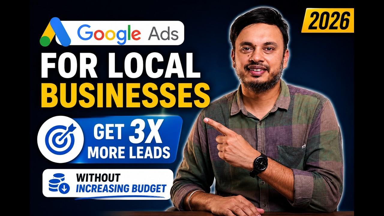 Google Ads for Local Businesses (2026): Get 3X More Leads Without Increasing Budget