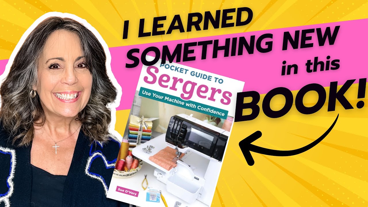 SMALL Book with BIG Info - SERGER TIPS - The Pocket Guide to SERGERS Book Review