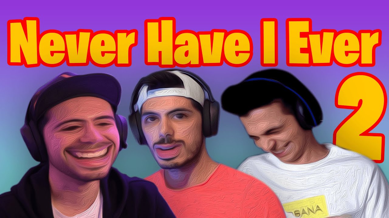 چالش خنده دار تا حالا نشده که ۲ 🔥 Never have I ever 2 challenge RwinShow, Farshad Silent, Hami KM