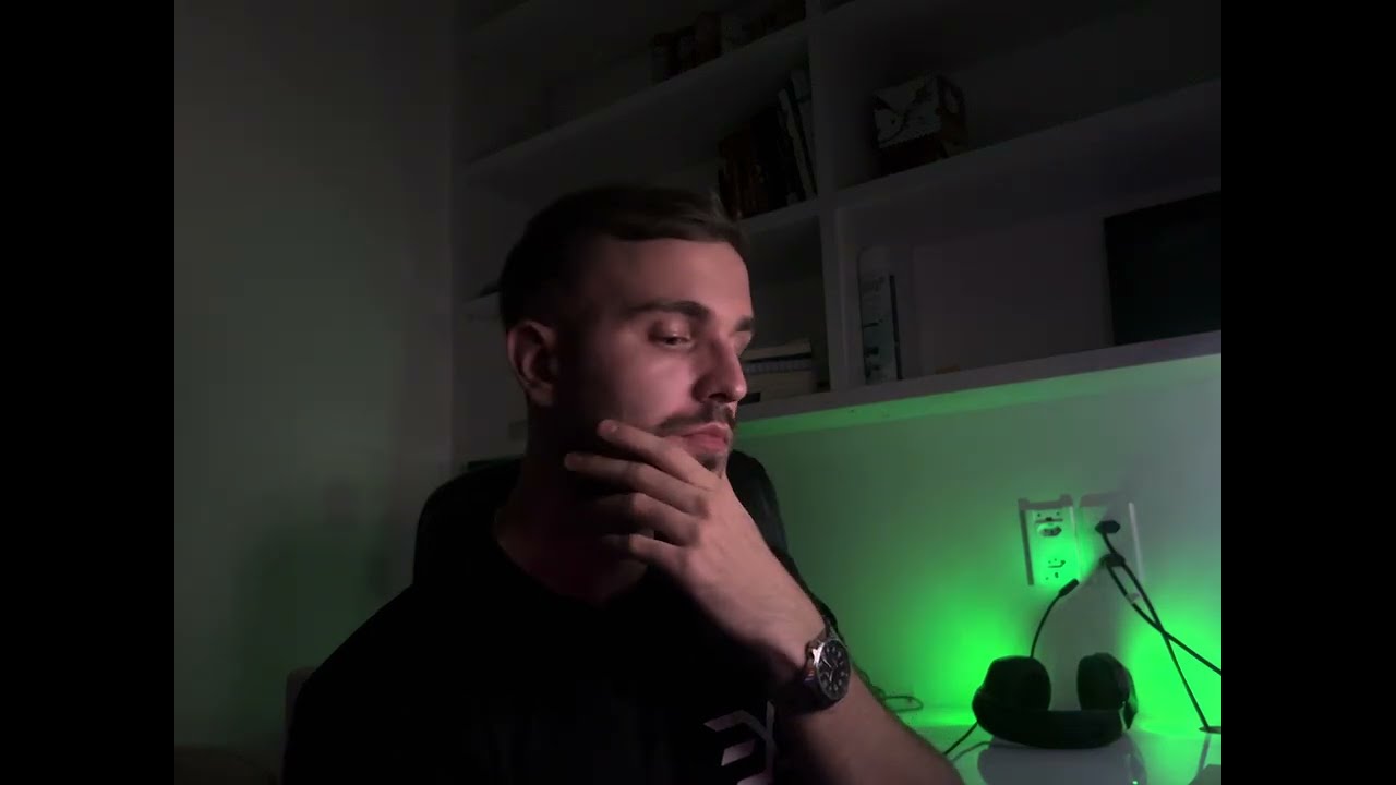 Eu não me escondi hoje