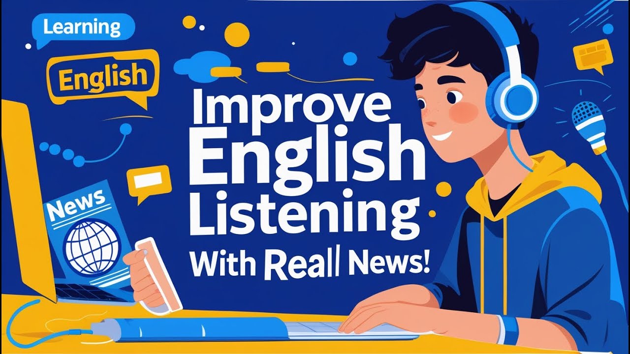 English Listening Practice with Real News  | 4-Step Method to Improve Your Listening Skills (Ep. 3)