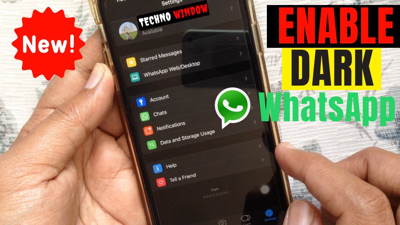 How to Enable WhatsApp Dark Mode on Android and iPhone