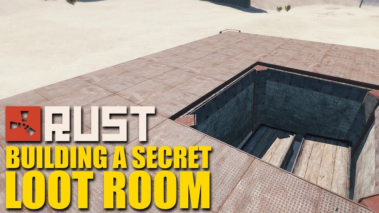 |RUST| 20x ROCKET | STARTER SOLO/DUO BASE UNDERGROUND LOOT ROOM