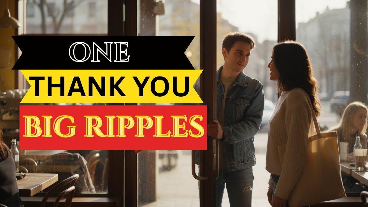 The Ripple Effect of Thanks — How One Grateful Act Transforms Lives @WithSBYt2