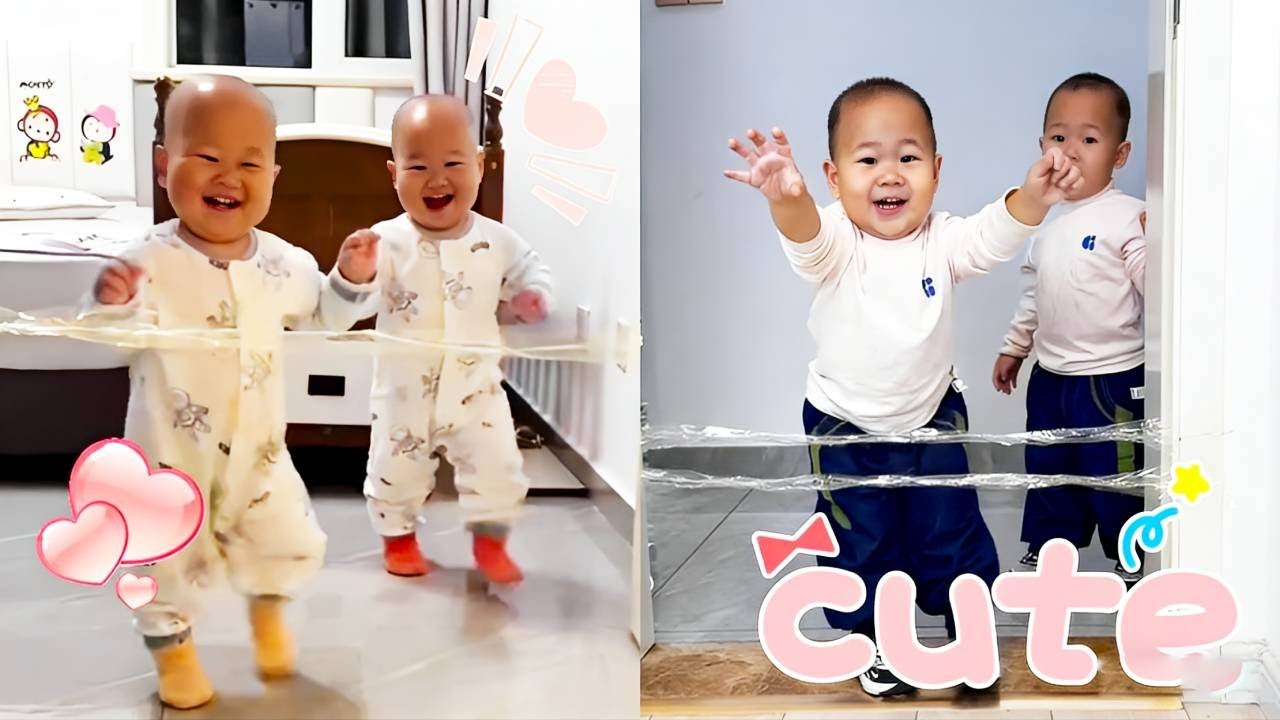 The tape challenge in childhood 🆚 The tape challenge now! ##funny #babyboy #baby #cute
