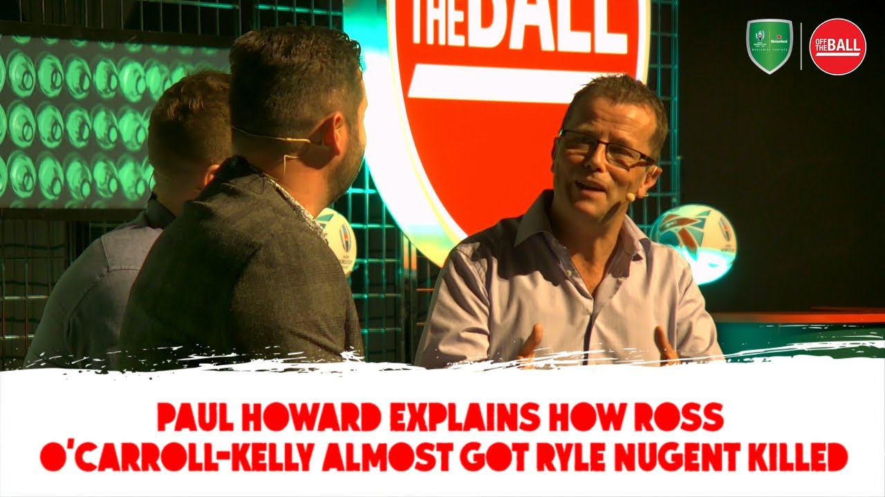 Paul Howard: Was Ross O'Carroll-Kelly based on Brian O'Driscoll?